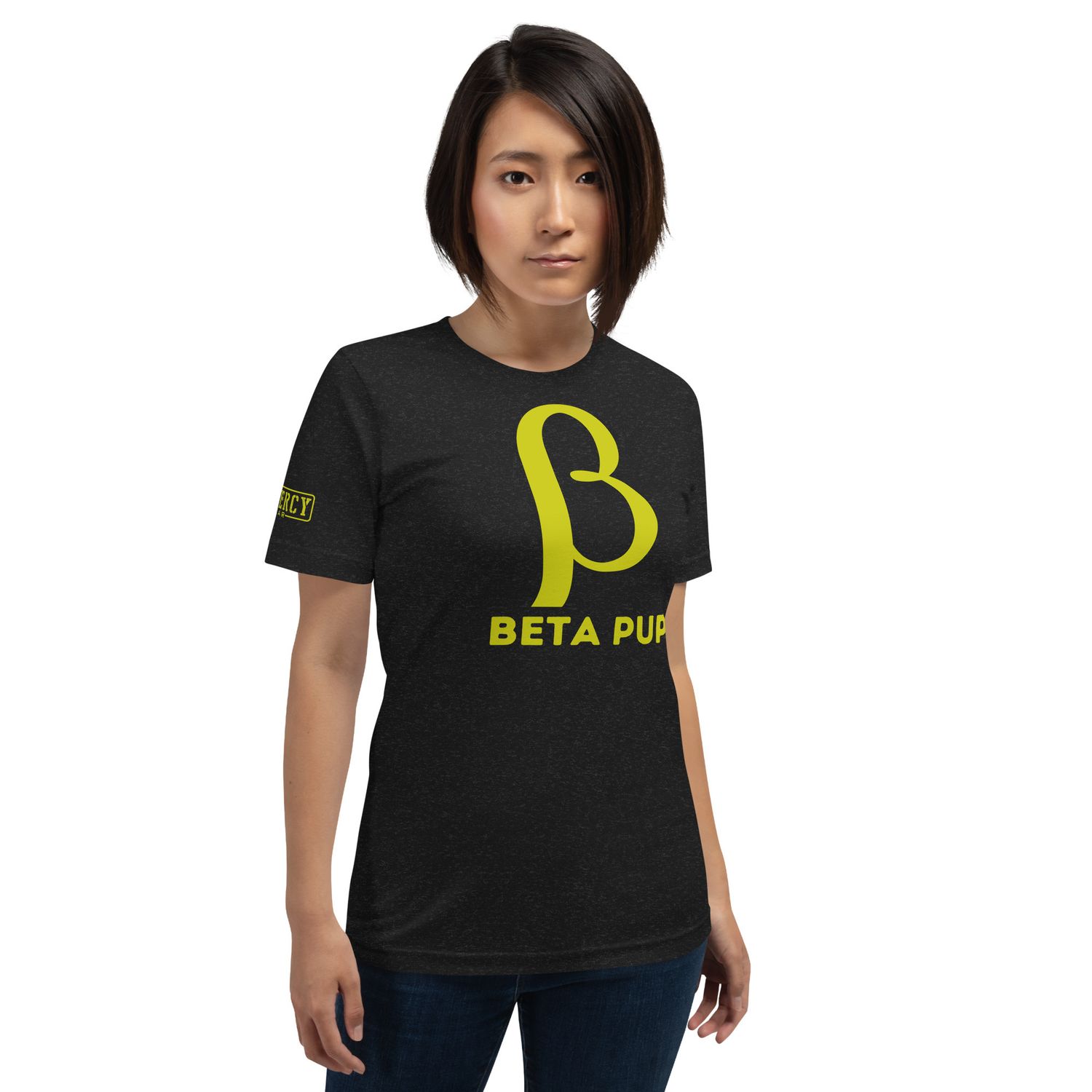 Beta Pup TShirt Yellow
