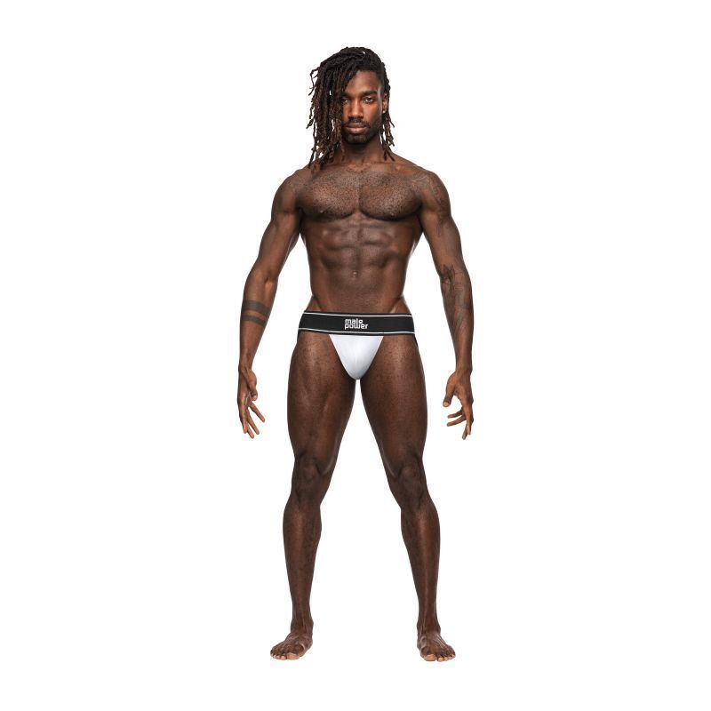 Male Power - Modal Rib Jock - White