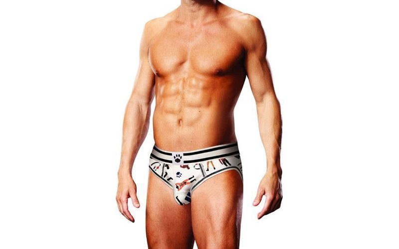 Prowler - Leather Pride Open Back Brief