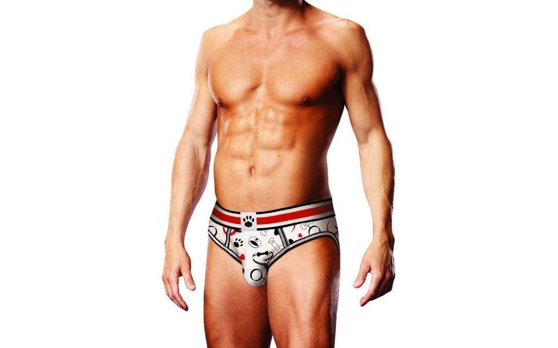 Prowler - Puppie Print Open Back Brief