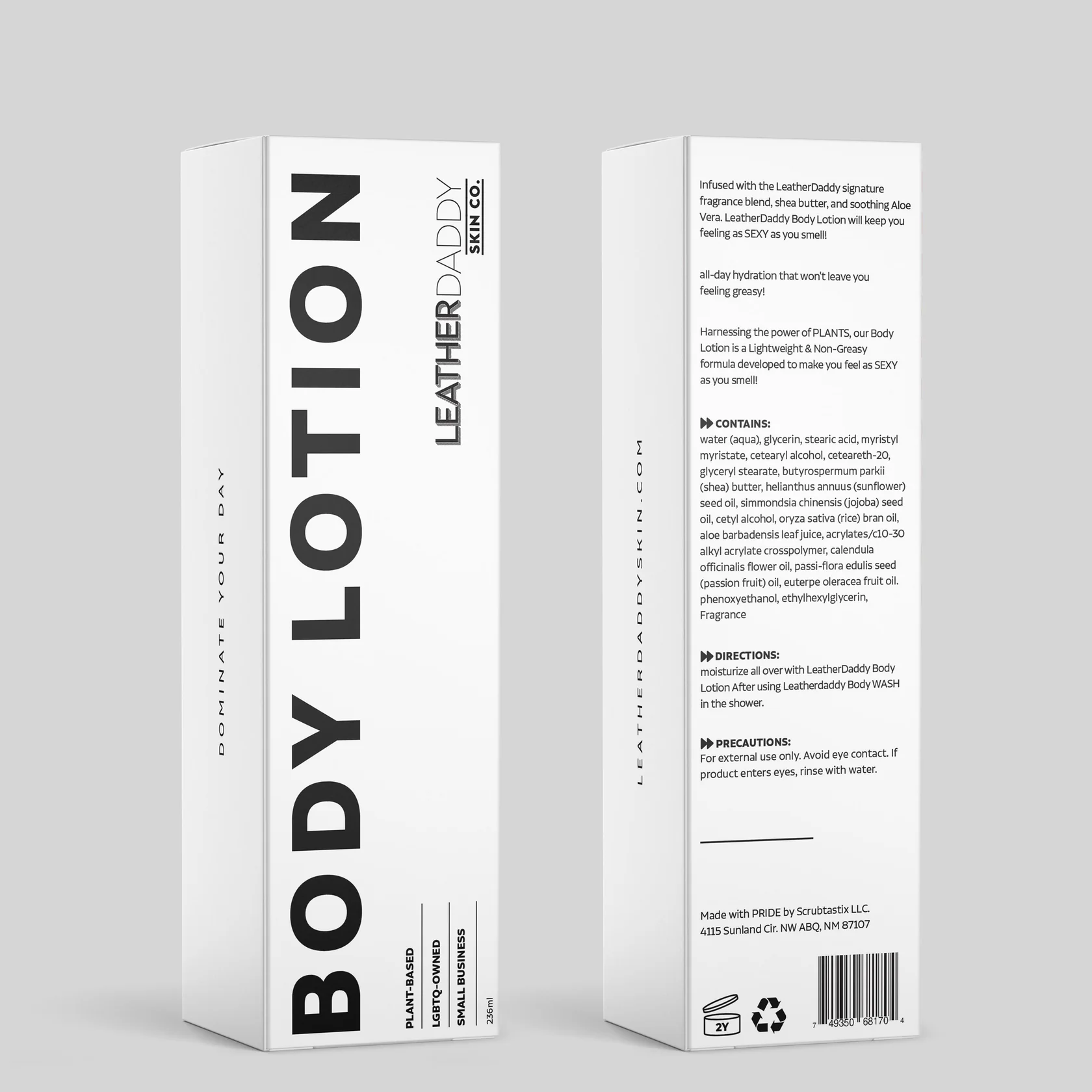 Leather Daddy - Body Lotion - 236mL