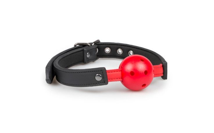 Fetish Collection - Ball Gag With PVC Ball Red