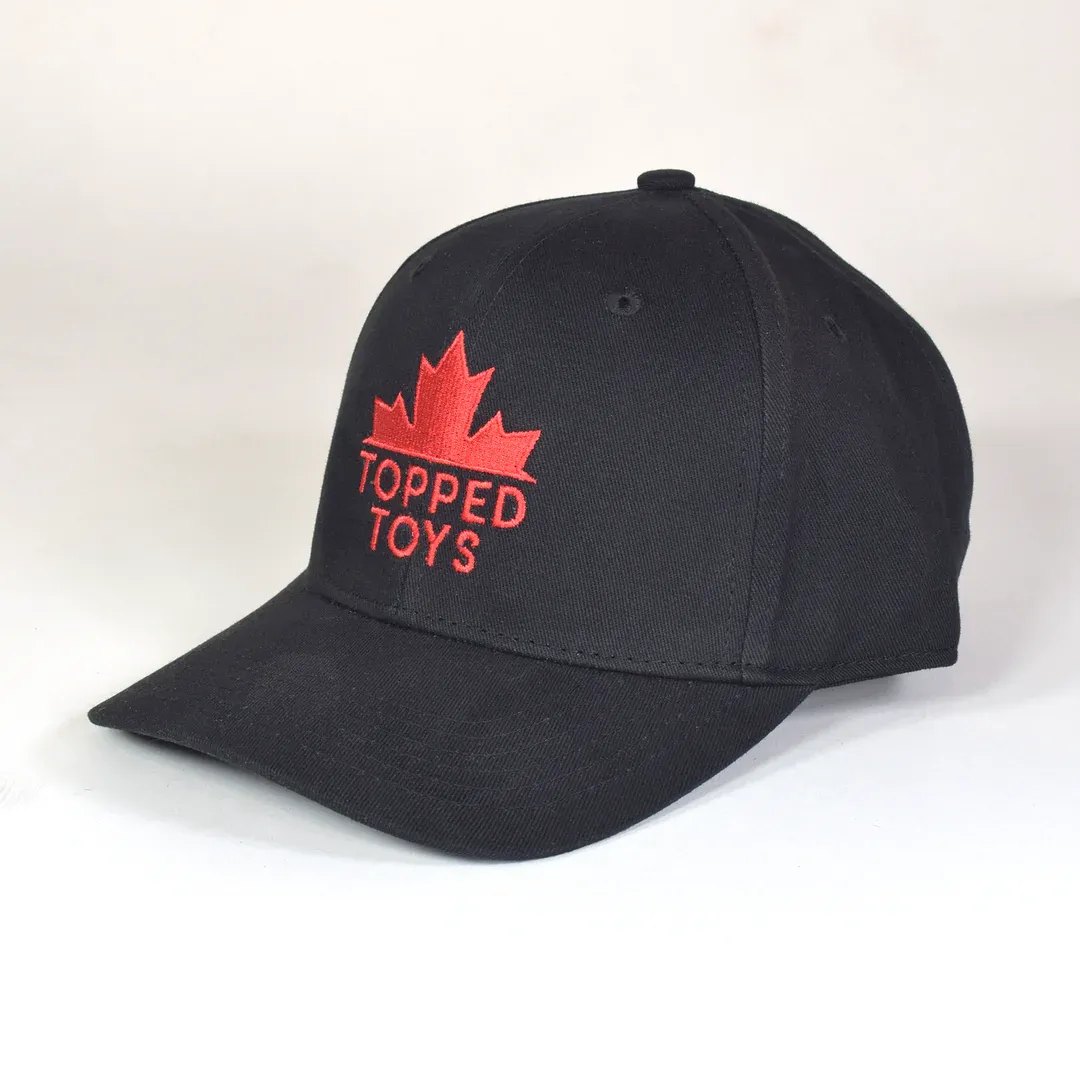 Topped Toys - Baseball Hat - Black/Red