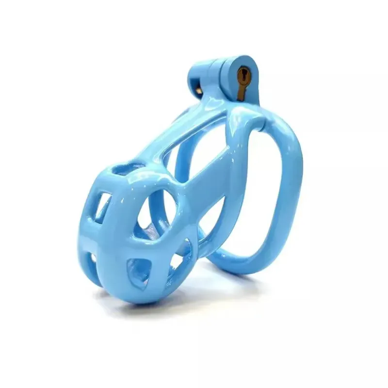 Cobra Chastity - NU Blue Cage & Keys - Nano