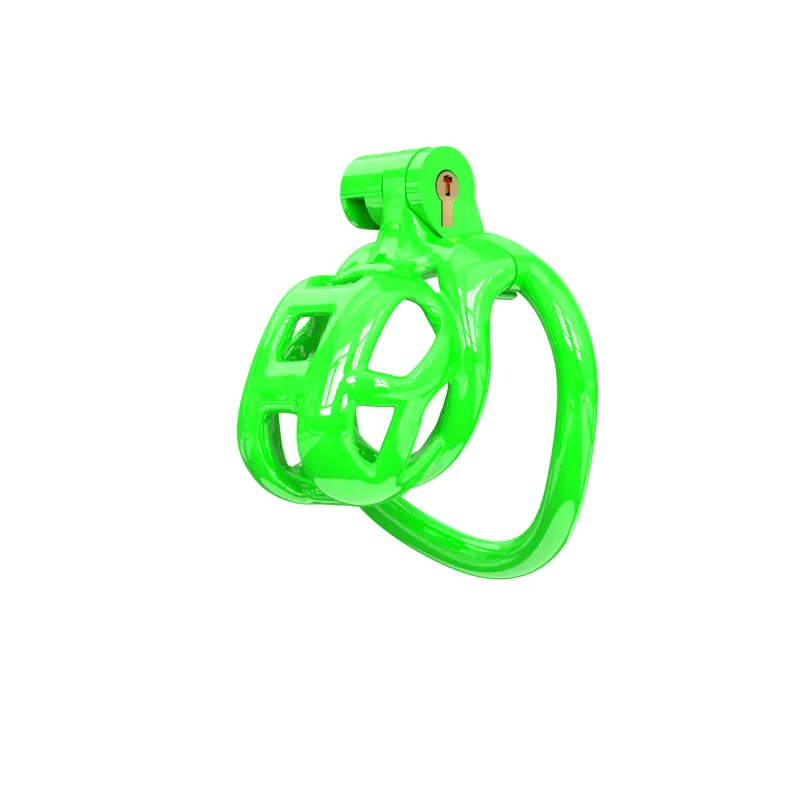 Cobra Chastity - NU Green Cage & Keys - Nub