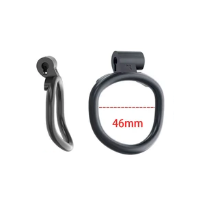 Cobra Chastity - NU Black Arc Ring - Size 2 - 46mm