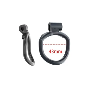 Cobra Chastity - NU Black Arc Ring - Size 1 - 43mm