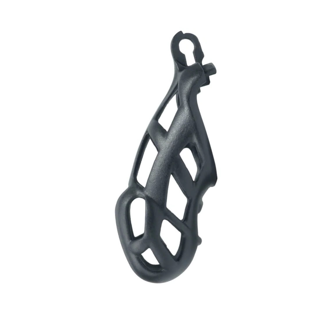 Cobra Chastity - NU Black Cage & Keys - Standard