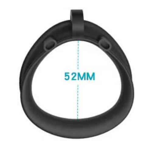 Cobra Chastity - 6.0 - Black Python Ring - Size 4 - 52mm
