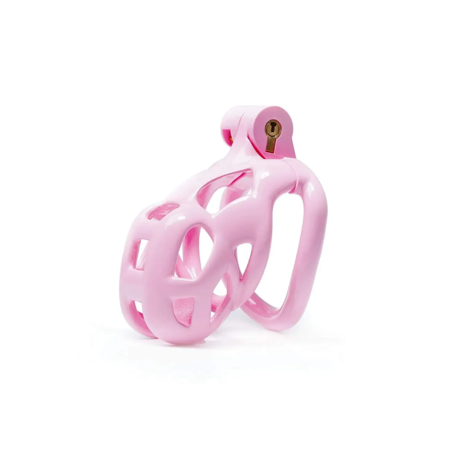 Cobra Chastity - NU Pink Cage & Keys - Nano