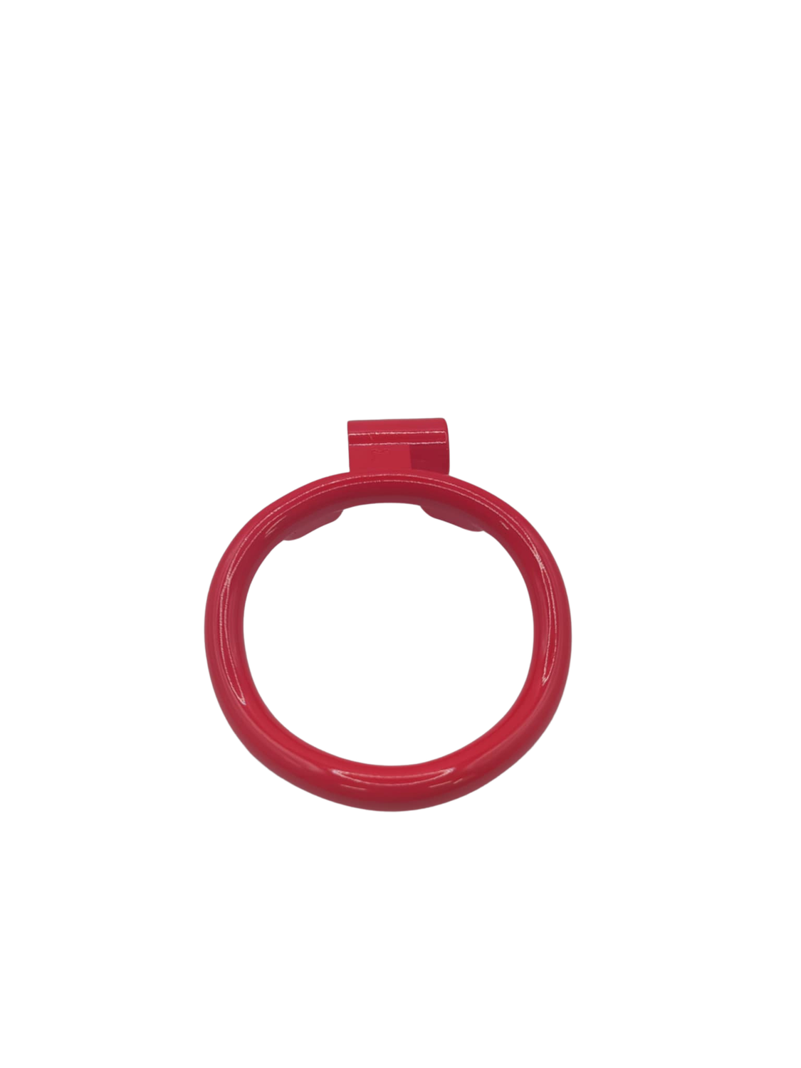 Cobra Chastity - NU Red Arc Ring - Size 5 - 55mm