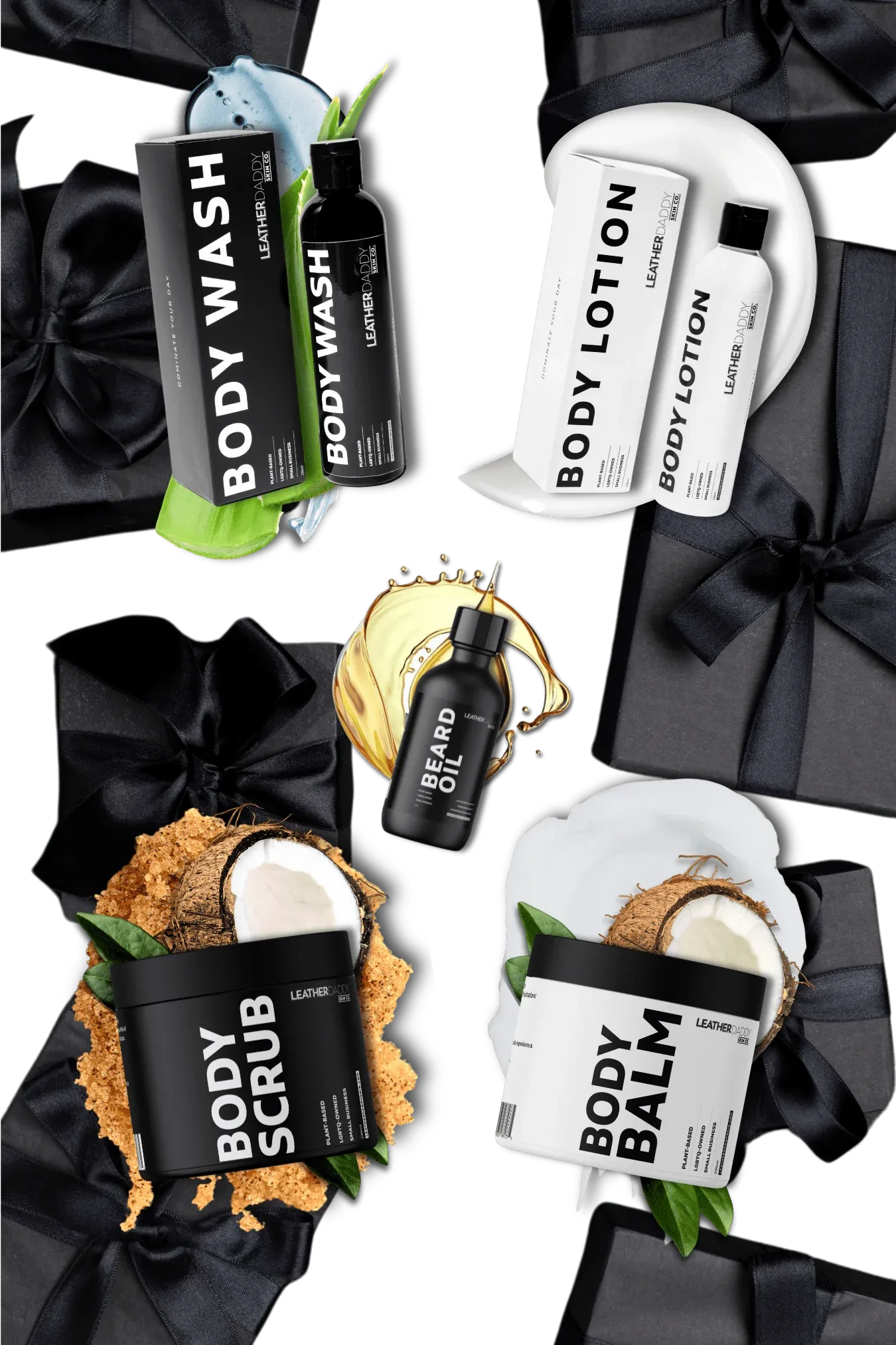 Leather Daddy - Gift Set - Travel Size