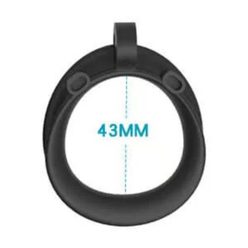 Cobra Chastity - 6.0 - Black Python Ring - Size 2 - 43mm
