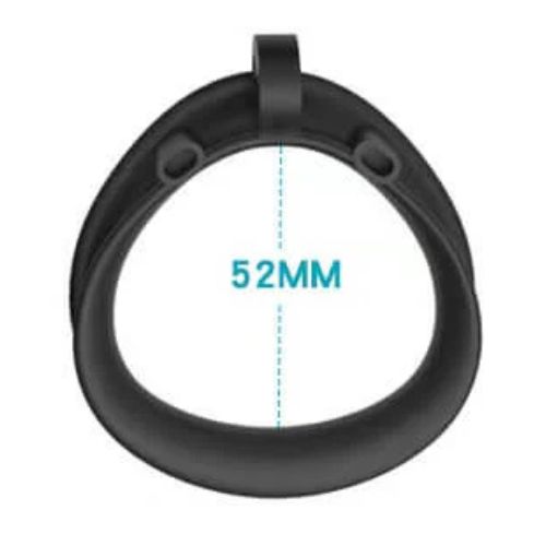 Cobra Chastity - 6.0 - Black Python Ring - Size 4 - 52mm