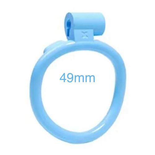 Cobra Chastity - NU Blue Arc Ring - Size 3 - 49mm Cobra Chastity - NU Blue Arc Ring - Size 3 - 49mm