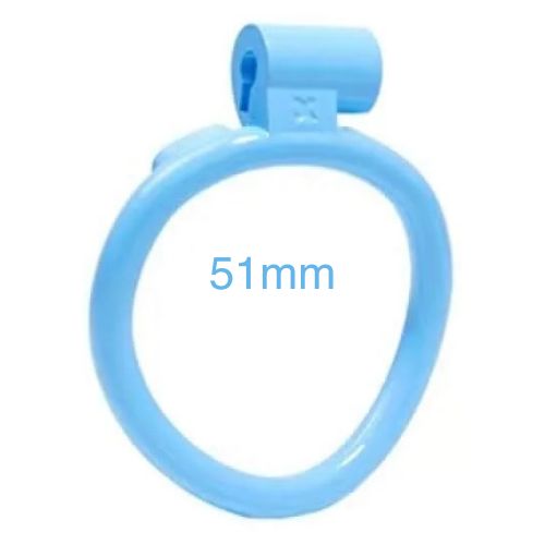 Cobra Chastity - NU Blue Arc Ring - Size 4 - 51mm Cobra Chastity - NU Blue Arc Ring - Size 4 - 51mm