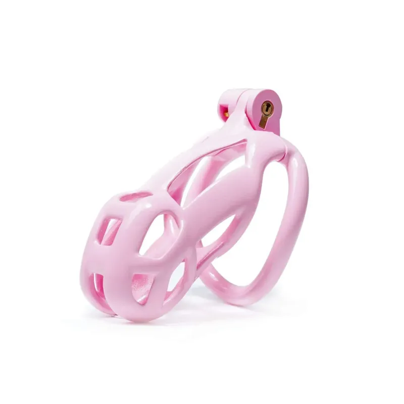 Cobra Chastity - NU Pink Cage & Keys - Small