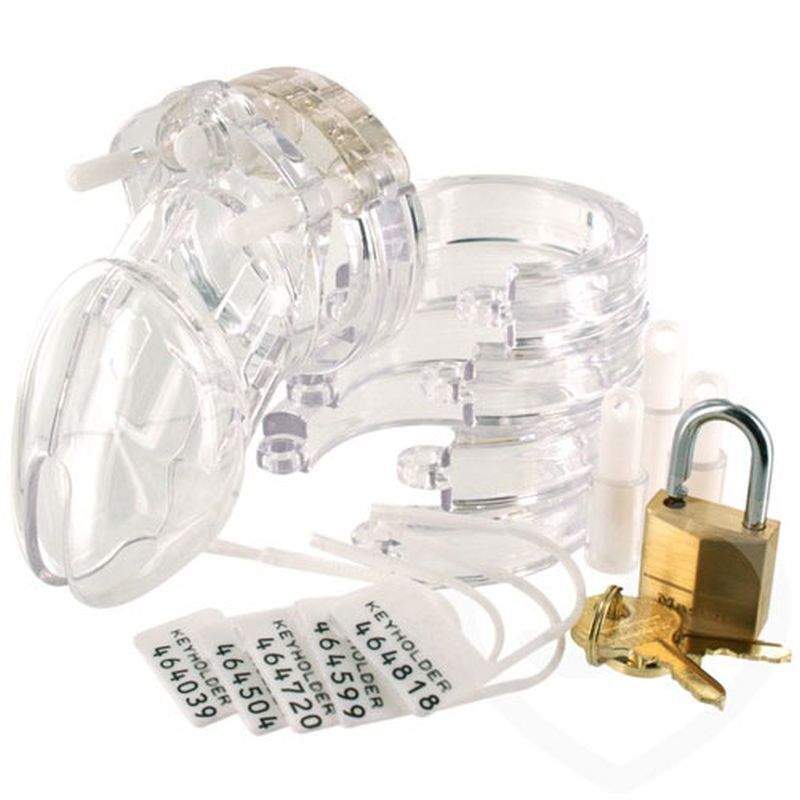 Daytona - Chastity Kit - Clear Daytona - Chastity Kit - Clear
