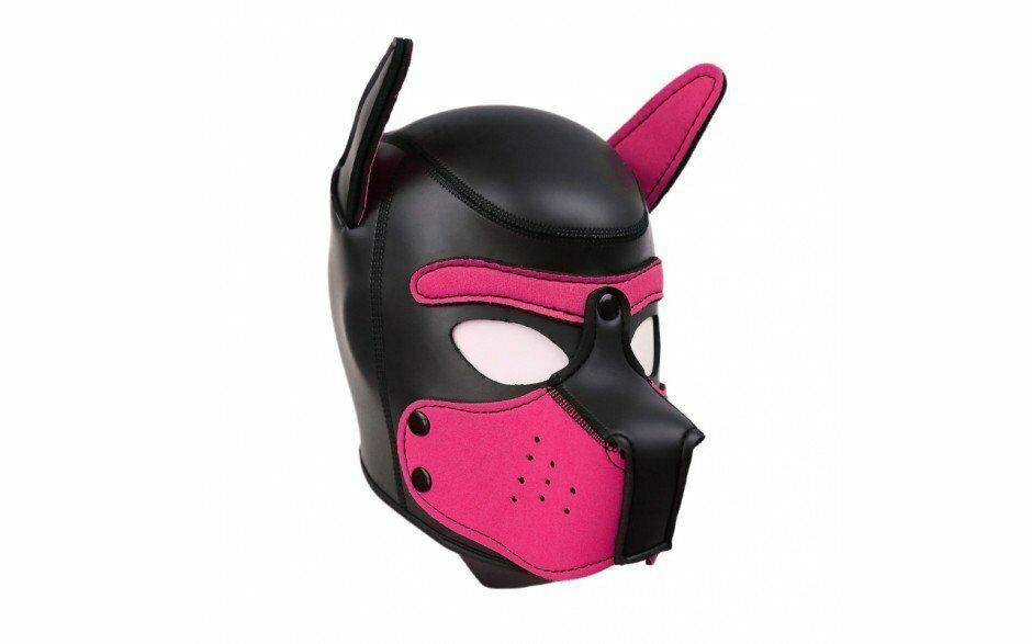 Daytona - Puppy Play Hood - Pink Daytona - Puppy Play Hood - Pink