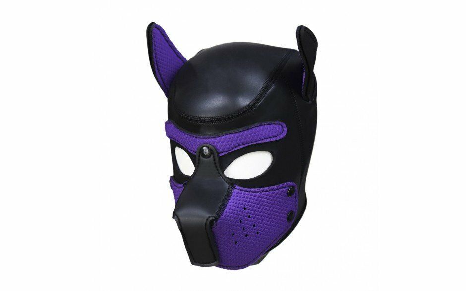 Daytona - Puppy Play Hood - Purple Daytona - Puppy Play Hood - Purple