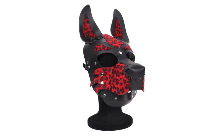 Daytona - Premium Puppy Play Hood - Red