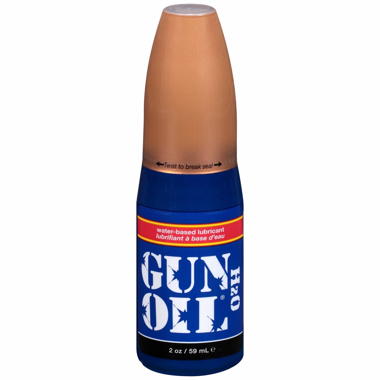 Gun Oil - H2O Lubricant - 2oz/59mL Flip Top Bottle Gun Oil - H2O Lubricant - 2oz/59mL Flip Top Bottle