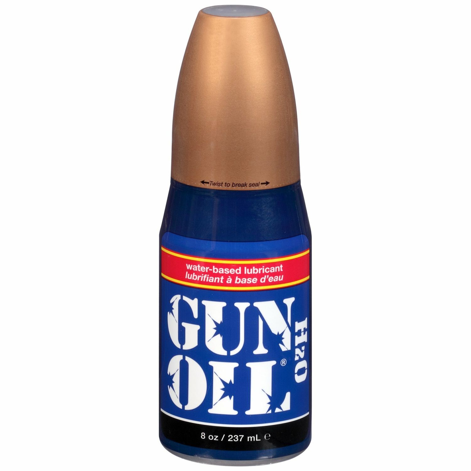 Gun Oil - H2O Lubricant - 8oz/240mL Flip Top Bottle Gun Oil - H2O Lubricant - 8oz/240mL Flip Top Bottle
