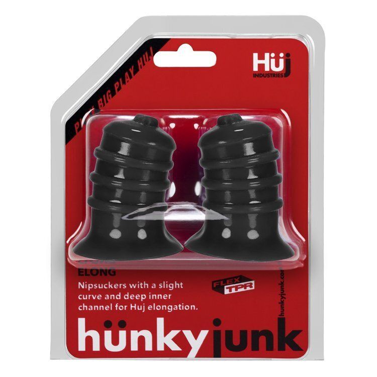 Hunkyjunk - ELONG Wide Base Nipsucker - Black