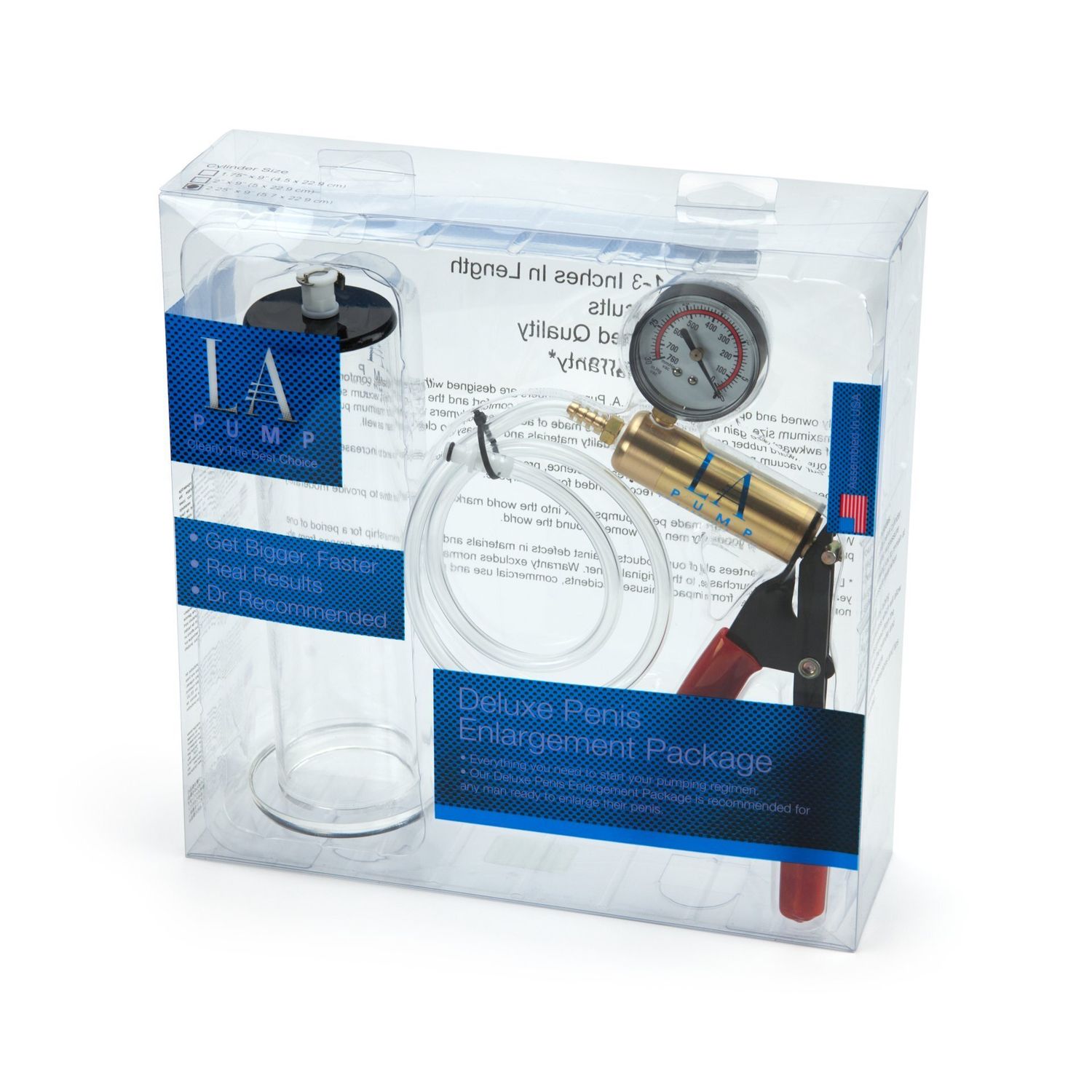 LA Pump - Deluxe Penis Enlargement Kit - 2.25 LA Pump - Deluxe Penis Enlargement Kit - 2.25"