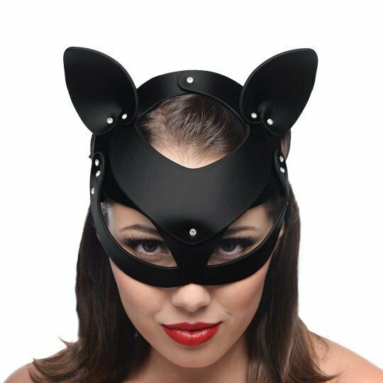 Master Series - Bad Kitten Leather Cat Mask Master Series - Bad Kitten Leather Cat Mask