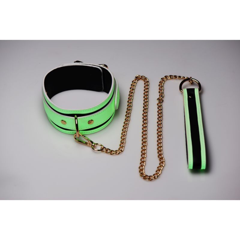 Master Series - Glowing Collar w/ Leash Master Series - Glowing Collar w/ Leash
