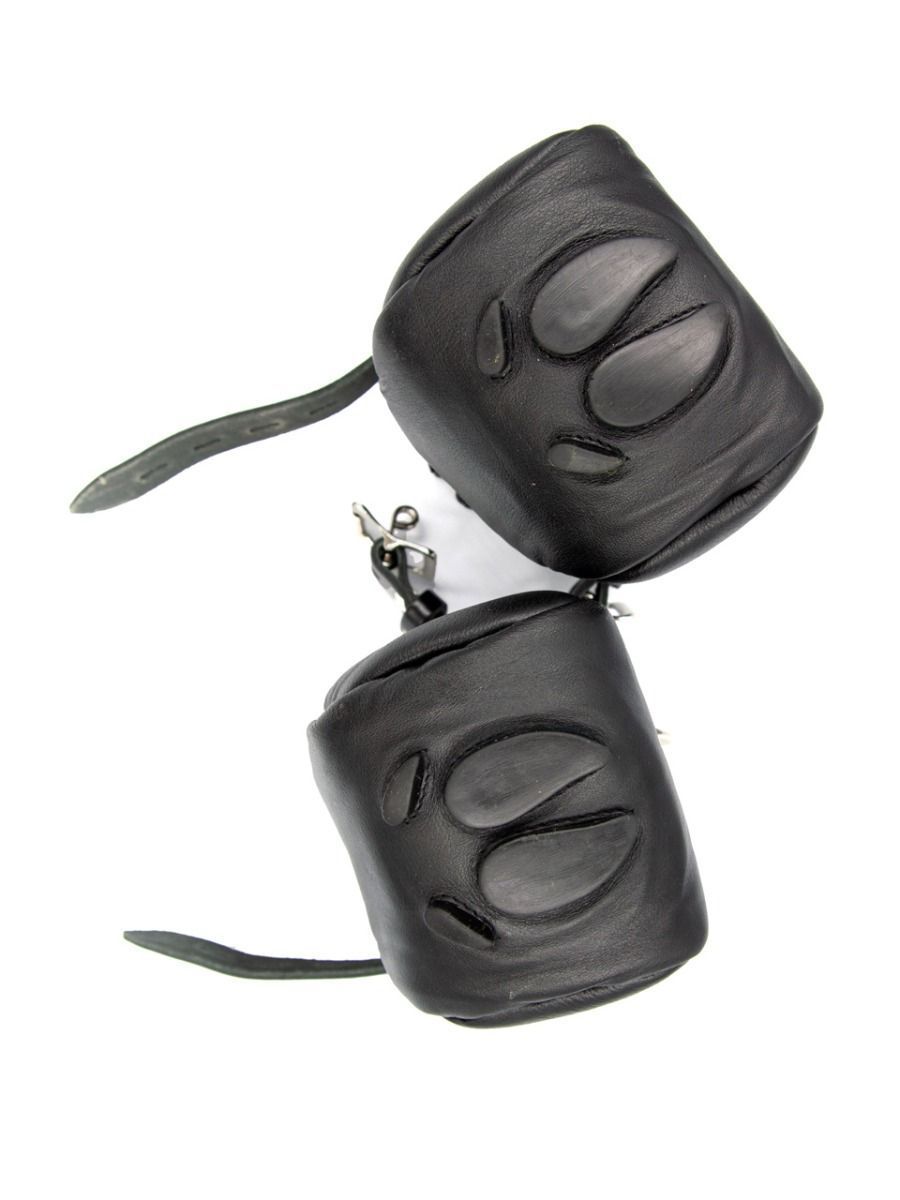Mister B - Leather Pig Paws Black