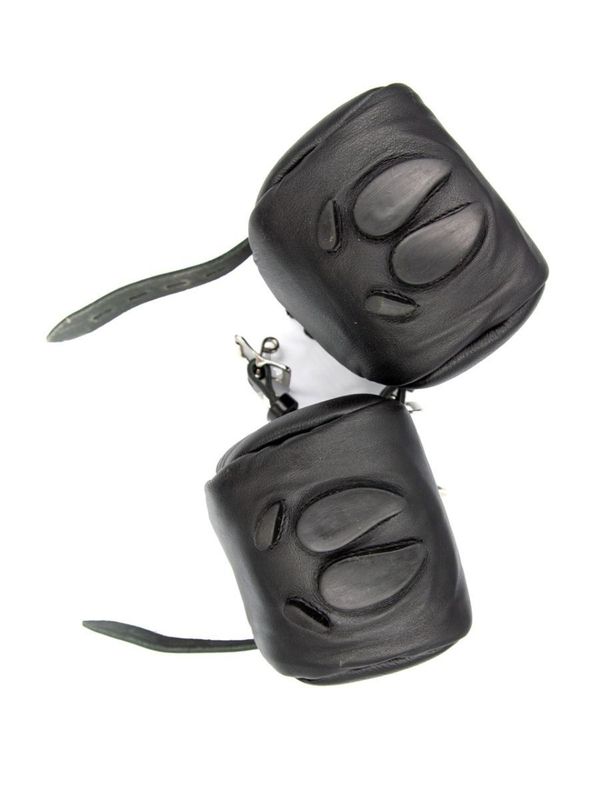 Mister B - Leather Pig Paws Black