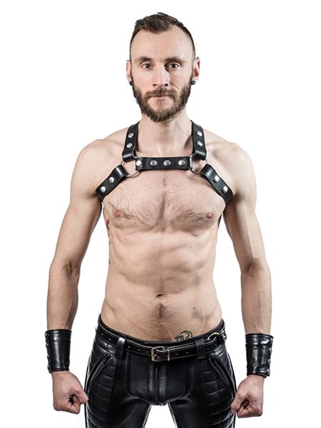 Mister B - Leather X-Back Harness