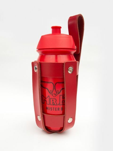 Mister B - Lube Bottle Holder - Red Mister B - Lube Bottle Holder - Red