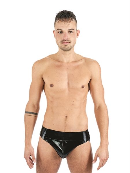 Mister B - Rubber Jock Strap - Black