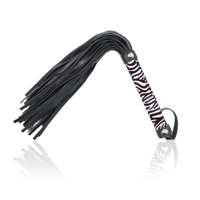 No Mercy Gear - Small Flogger Tiger Print Handle