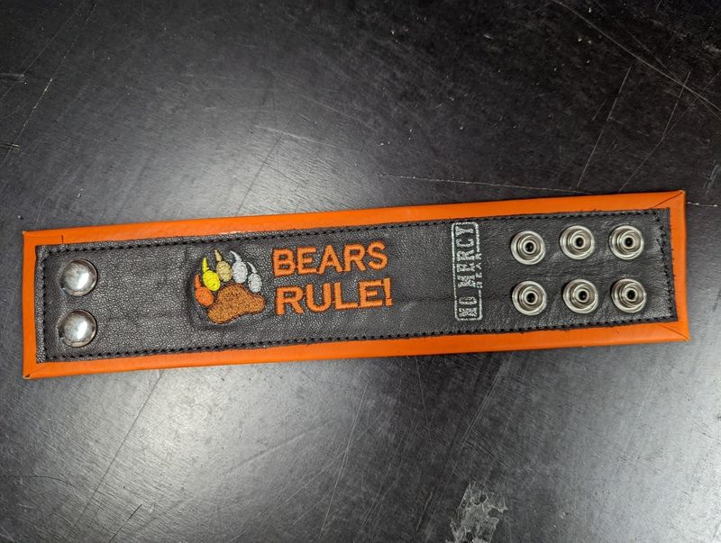No Mercy Gear - Wrist Band - Bears Rule Design