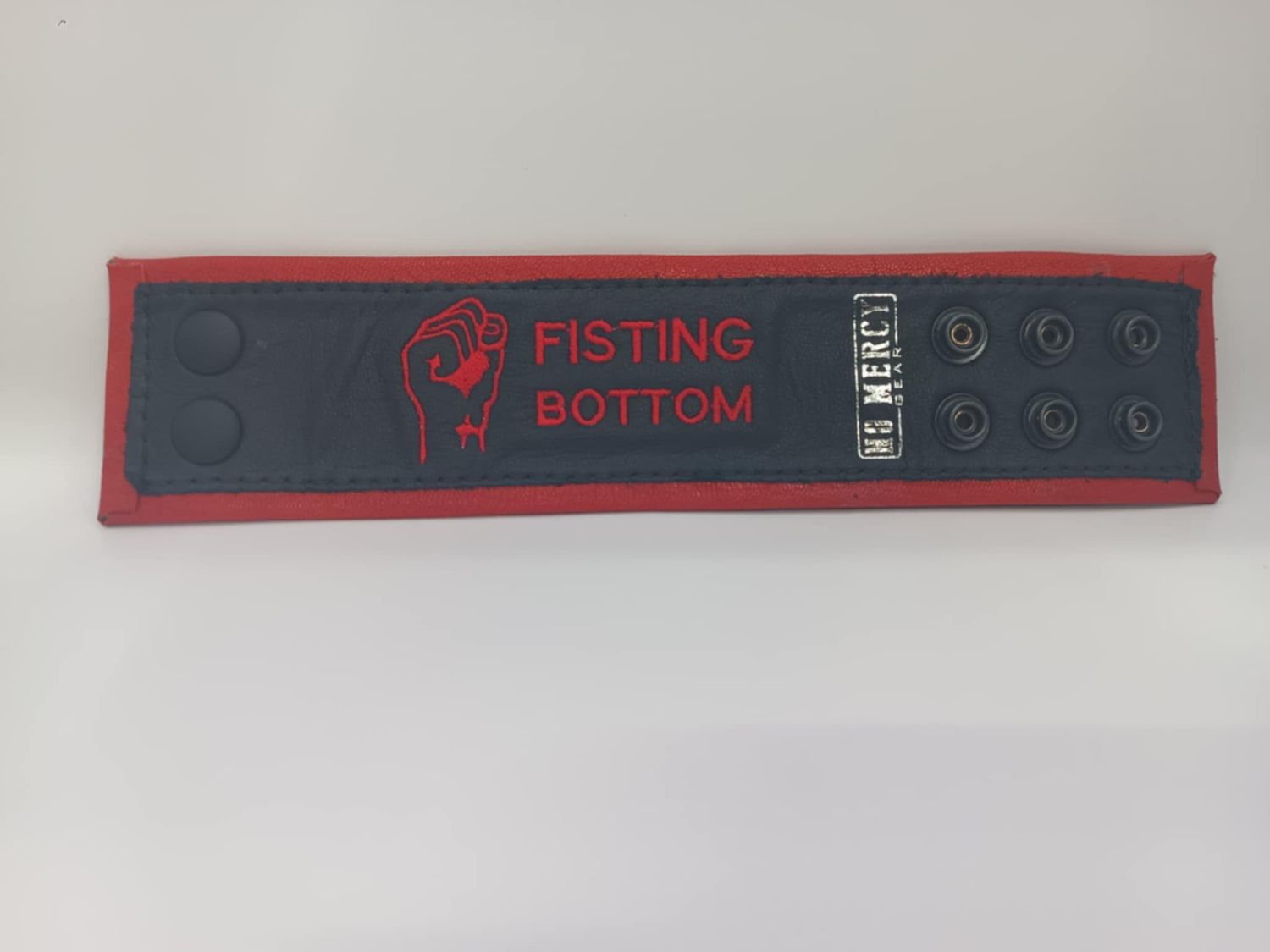 No Mercy Gear - Wrist Band - Fisting Bottom Design No Mercy Gear - Wrist Band - Fisting Bottom Design