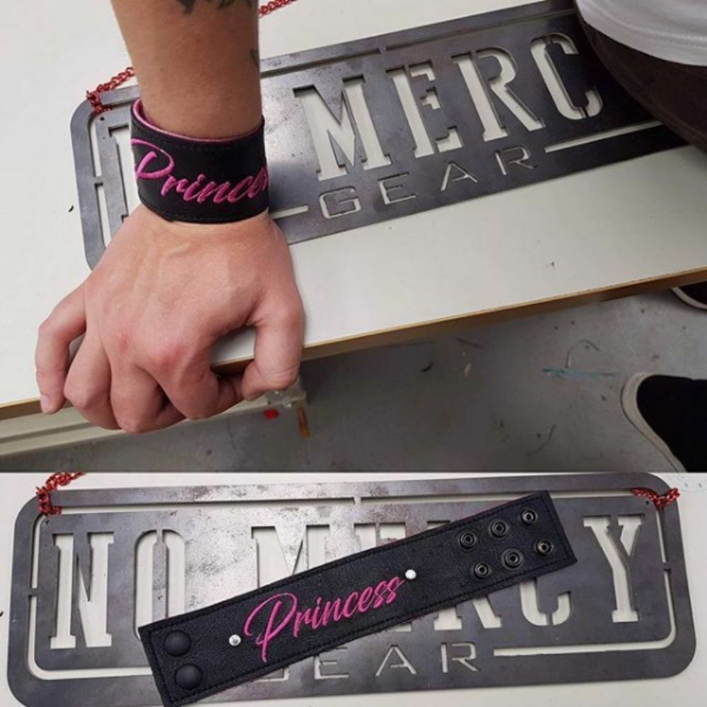 No Mercy Gear - Wrist Band - Embroidered Custom Design