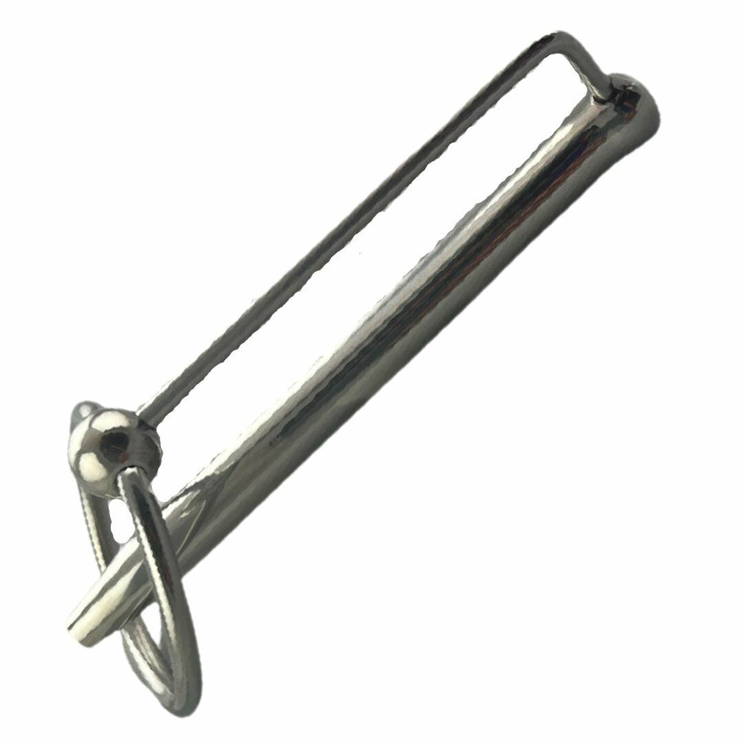 No Mercy Steel - Stainless Steel Penis Plug With Glans Ring PA Design