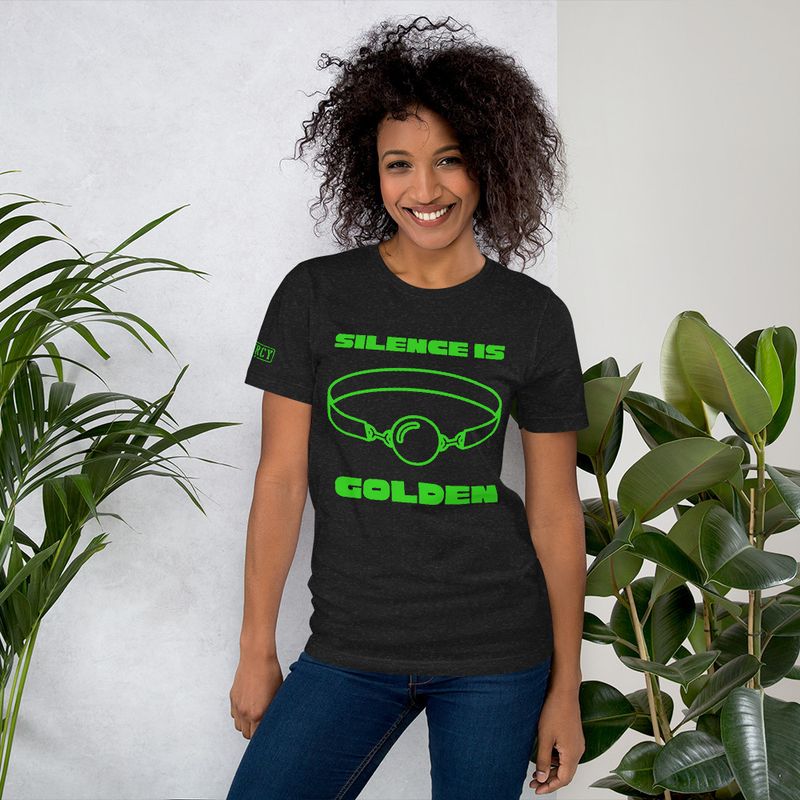 Silence Gag TShirt Green