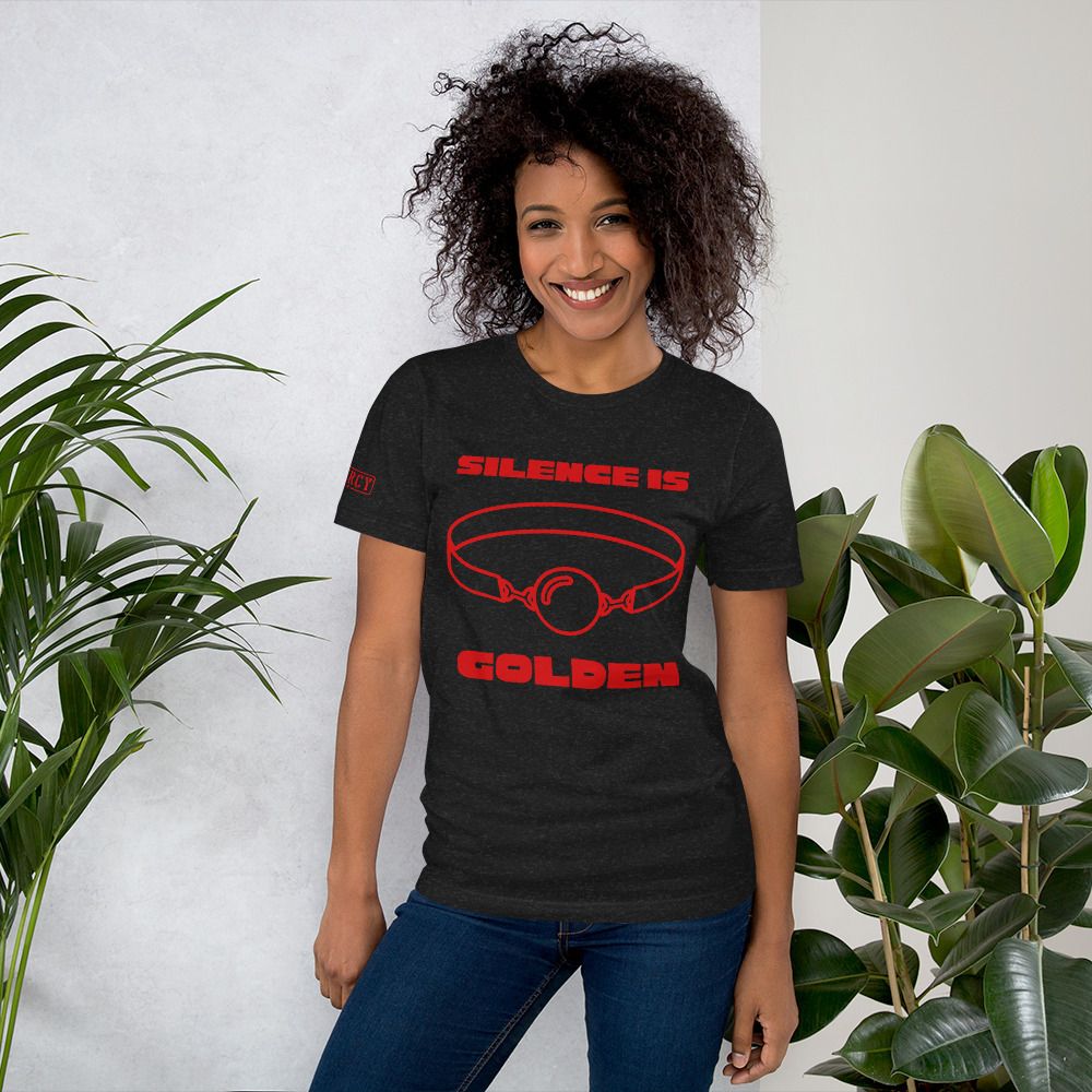 Silence Gag TShirt Red