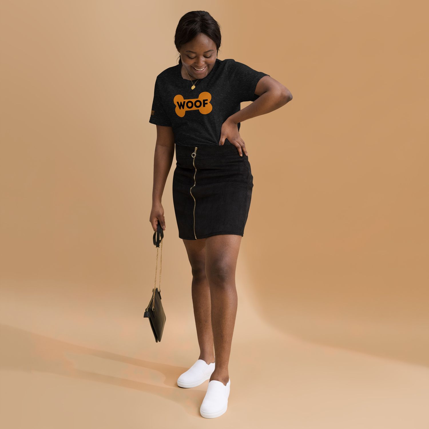 Woof Bone TShirt Orange