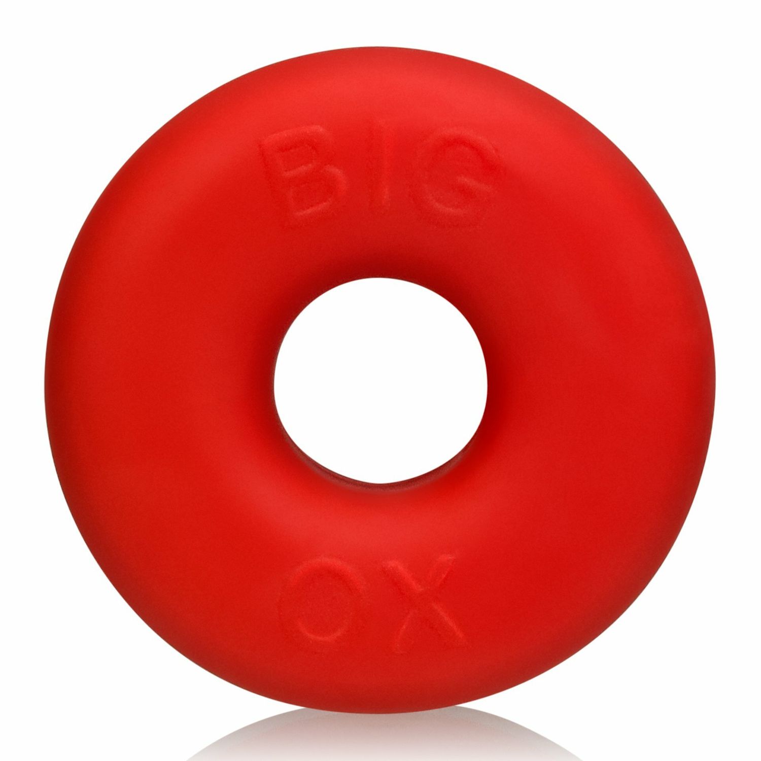 OxBalls - Big Ox Cockring - Red Ice OxBalls - Big Ox Cockring - Red Ice