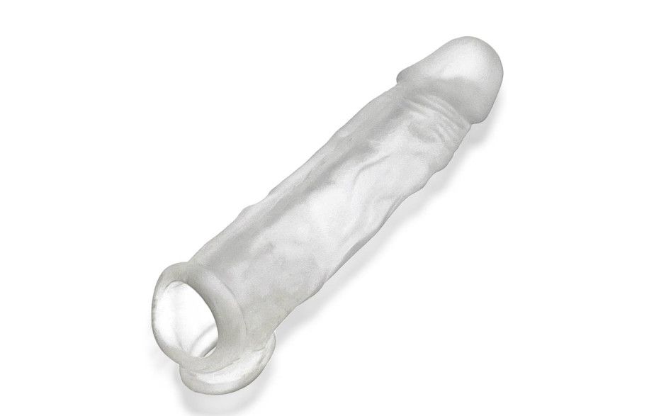 OxBalls - Dicker Ultra-Slim Cocksheath - Clear Ice OxBalls - Dicker Ultra-Slim Cocksheath - Clear Ice
