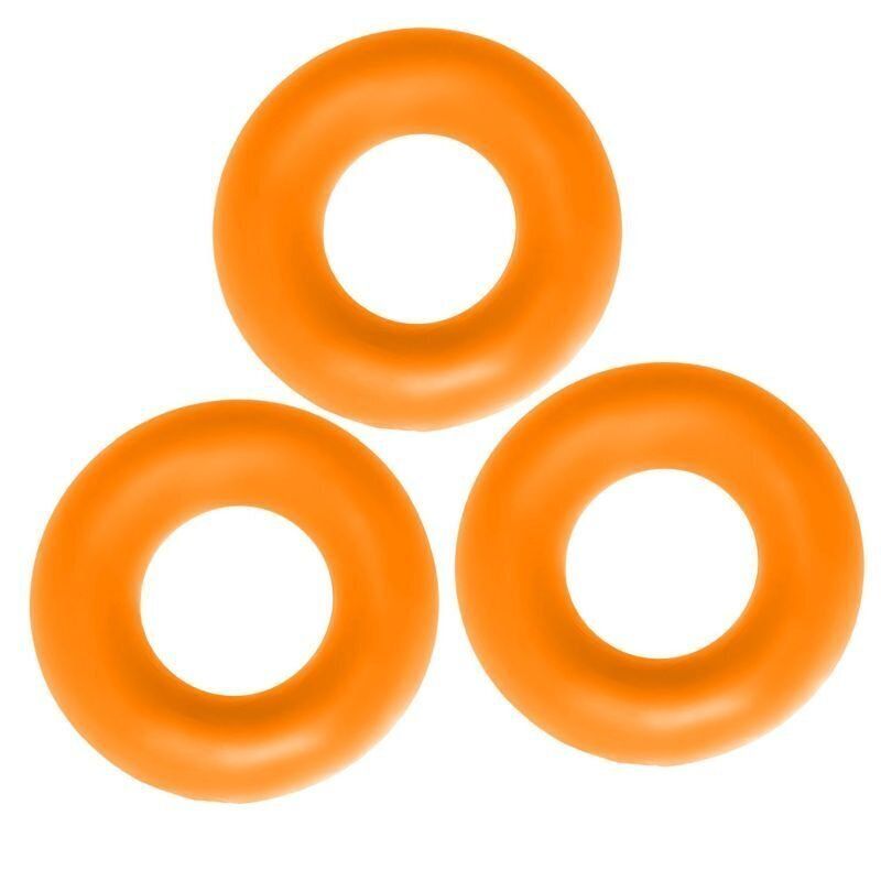 Oxballs - Fat Willy Jumbo Cockrings 3pc - Orange