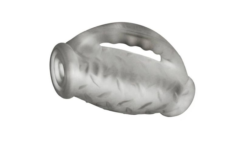 OxBalls - Masterjack Double Penetration JO - Clear Ice