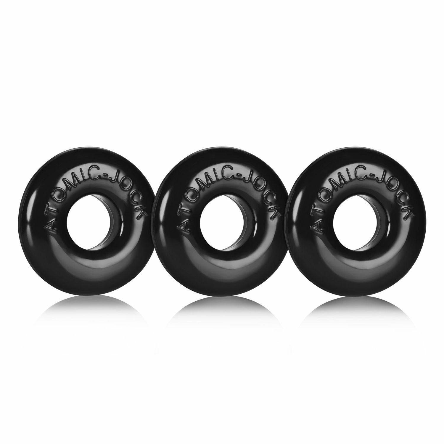 OxBalls - Ringer Cockring 3 Pack - Black OxBalls - Ringer Cockring 3 Pack - Black