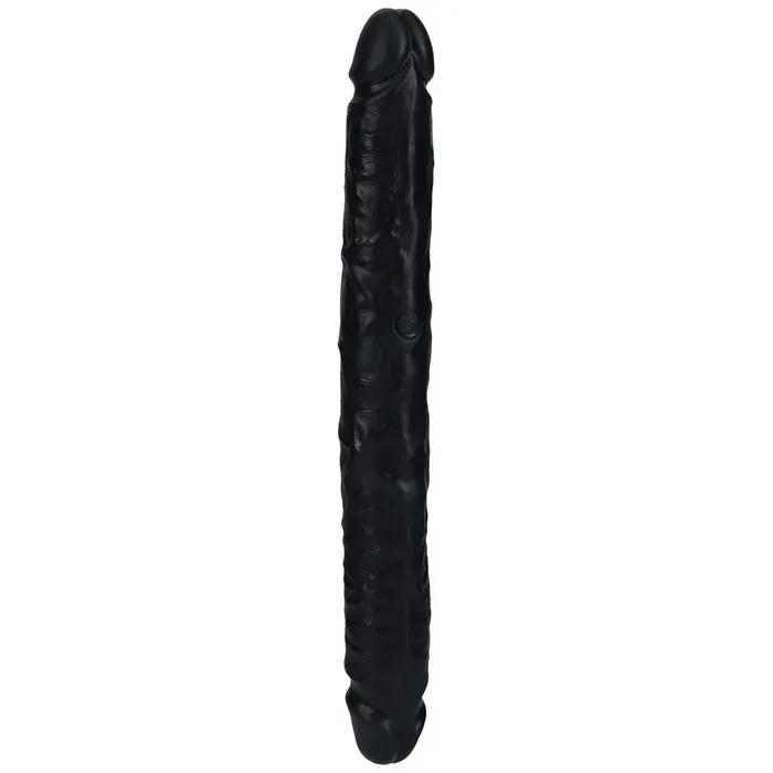 REALROCK - 30cm Slim Double Dildo - Black